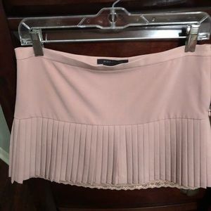 BCBG Pleated Skirt -light pink